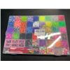 Image 3 : Lot of 2 Sets of Rainbow Loom Bands/Colored Bracelet Making Bands Craft Kits - Brand New