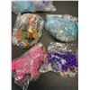 Image 2 : Lot of 4 Packs of Squishy Unicorn Stress-Relief/Sensory Toys - 4 Each/16 Total - Brand New
