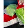 Image 3 : Lot of 1 "The Grinch" Dress-Up Costume for Adults/Grinch Santa Suit for Halloween - Size XL - New