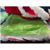 Image 4 : Lot of 1 "The Grinch" Dress-Up Costume for Adults/Grinch Santa Suit for Halloween - Size XL - New