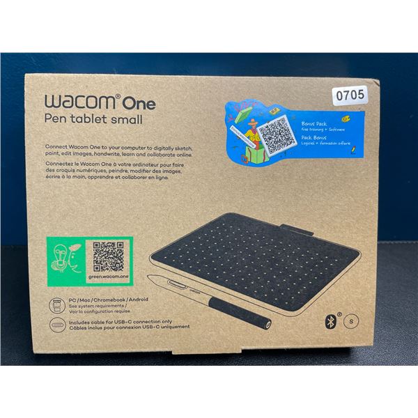 Lot of 1 Wacom One Pen Tablet Small - Brand New Sealed