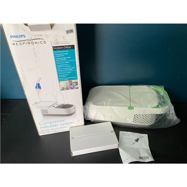 Lot of 1 Philips Respironics Compressor Nebulizer System - Open Box