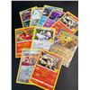 Image 2 : Lot of 1 Leather Pokemon Trading Card Binder w/ 152 Authentic Pokemon Cards (10 Holo/Shiny Incl.)