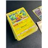 Image 4 : Lot of 1 Leather Pokemon Trading Card Binder w/ 152 Authentic Pokemon Cards (10 Holo/Shiny Incl.)