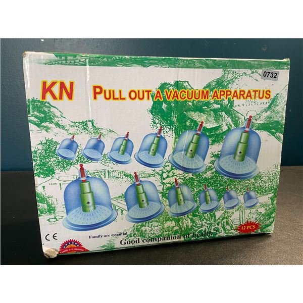 Lot of 1 Chinese Cupping Massage/Cupping Therapy Skin Instrument Set - New