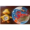 Image 2 : Vintage Kiddie Collectables Double Bubble Gumball Machine Duck Clock & More