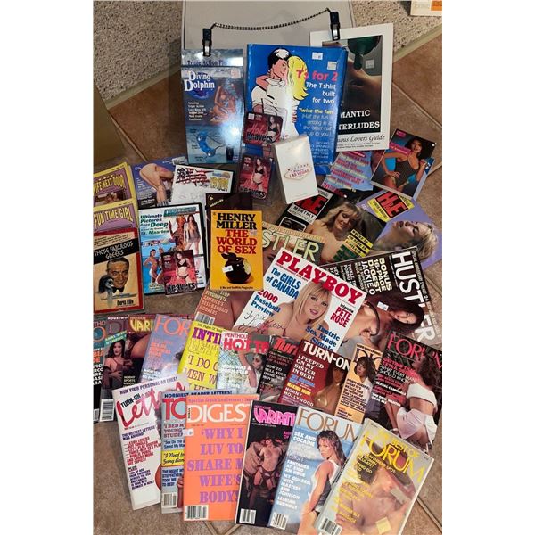 Vintage Magazines Hustler, Penthouse, Viva & More