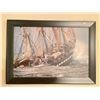 Image 1 : Artist Belem Paint On Board Ship Art 48x34