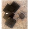 Image 2 : Coffee Table Accessories Coasters Decorative Sand/Shell Candle Holder & More