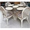 Image 1 : Vintage Wicker Outdoor Furniture For Entertaining