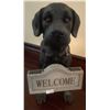 Image 1 : Adorable 'Welcome' Sign 10T Lab Puppy