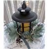 Image 2 : Stained Glass Lighthouse 11x13.5 w/ Decorative Centerpiece Candle Holder