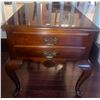 Image 1 : French Provincial End Table w/ 2 Drawers 21x27x23