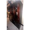 Image 2 : Stunning Mahogany China Cabinet 66x18x56 Contents Not Included