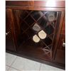 Image 4 : Stunning Mahogany China Cabinet 66x18x56 Contents Not Included