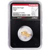 Image 1 : 1.43 Gram Sanoyta Mexico Gold Nugget NGC Vaultbox Unvaulted