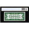 Image 2 : 1934 $1 Funnyback Silver Certificate Note Fr.1606 PCGS Choice Uncirculated 63