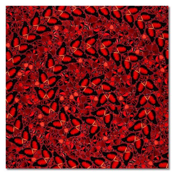 Damien Hirst "The Empresses (H10-5 Taytu Betul)" Limited Edition Mixed Media On Metal