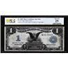 Image 1 : 1899 $1 Black Eagle Silver Certificate STAR Note Fr.232* PCGS Very Fine 25