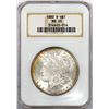 Image 1 : 1880-S $1 Morgan Silver Dollar Coin NGC MS65 Nice Toning Old Fatty Holder