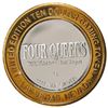 Image 2 : .999 Silver Four Queens Casino Hotel Las Vegas $10 Limited Edition Gaming Token