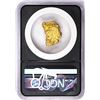 Image 2 : 8.76 Gram Caborca Sonora Mexico Gold Nugget NGC Vaultbox Unvaulted