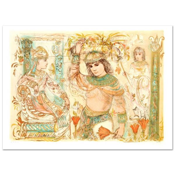 Edna Hibel (1917-2014) "Aida" Limited Edition Lithograph on Paper