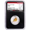 Image 1 : 1.57 Gram Sanoyta Mexico Gold Nugget NGC Vaultbox Unvaulted
