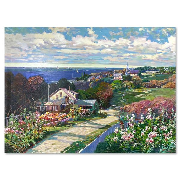 Ming Feng "Seaside Vista" Limited Edition Serigraph on Paper