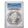 Image 1 : 1880 $1 Morgan Silver Dollar Coin PCGS MS63