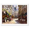 Image 1 : Sam Park "Parisian Cafe" Limited Edition Serigraph on Paper