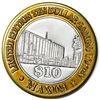 Image 1 : .999 Silver Maxim Hotel & Casino Las Vegas, NV $10 Limited Edition Gaming Token