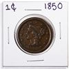Image 1 : 1850 Braided Hair Large Cent Coin