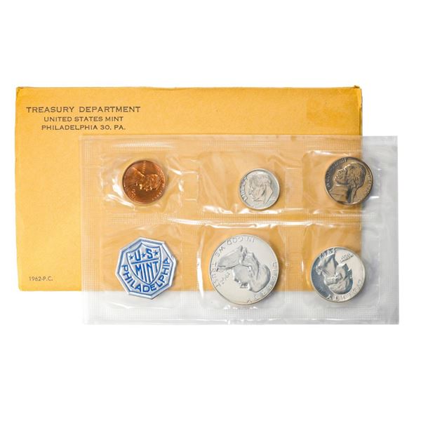 1962 (5) Coin Proof Set in Envelope