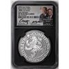 Image 1 : 2023 Netherlands Proof Lion Dollar Silver Coin NGC PF70 Ultra Cameo Moy Signature