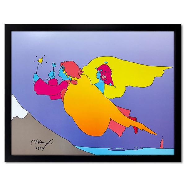 Peter Max "Highest Mountain" Poster Lithograph on Paper