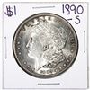 Image 1 : 1890-S $1 Morgan Silver Dollar Coin