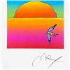 Image 2 : Peter Max "Going Home" Limited Edition Lithograph on Paper
