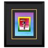 Image 1 : Peter Max "Sage with Umbrella and Cane on Blends" Limited Edition Lithograph on Paper