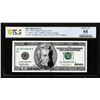 Image 1 : 1996 $20 Federal Reserve Note Fr.2084-G Ink Smear Error PCGS About Uncirculated 55