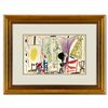 Image 1 : Pablo Picasso (1881-1973) "Carnet de Californie 8.11.55-VI" Print Lithograph on Paper