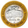 Image 3 : .999 Silver Sierra Sids Sparks, Nevada $10 Casino Limited Edition Gaming Token