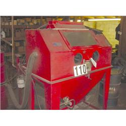 48" CABINET BEAD BLASTER WITH RECLINER