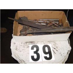 BOX OF MISC. TOOLS