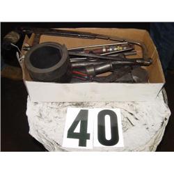 BOX OF MISC. TOOLS