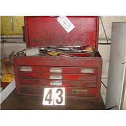 WATERLOO TOOL BOX & CONTENTS (BLACKHAWK & PROTO TOOLS)