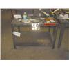 Image 1 : METAL SHOP TABLE