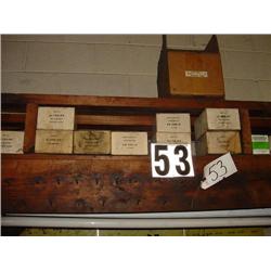 (18) BOXES OF VALVE SPRING INSERTS & (19) CAMS