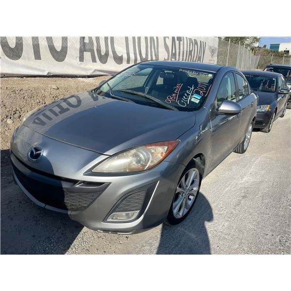 MAZD MAZDA3 2011 APP/DUP-T/EXP-ONLY