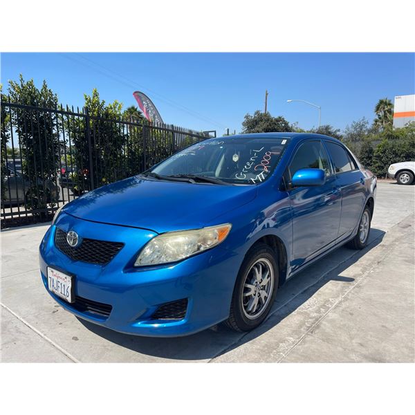 TOYT COROLLA 2009 APP DUP SALV-DON